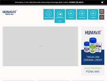 Tablet Screenshot of humavit.pl